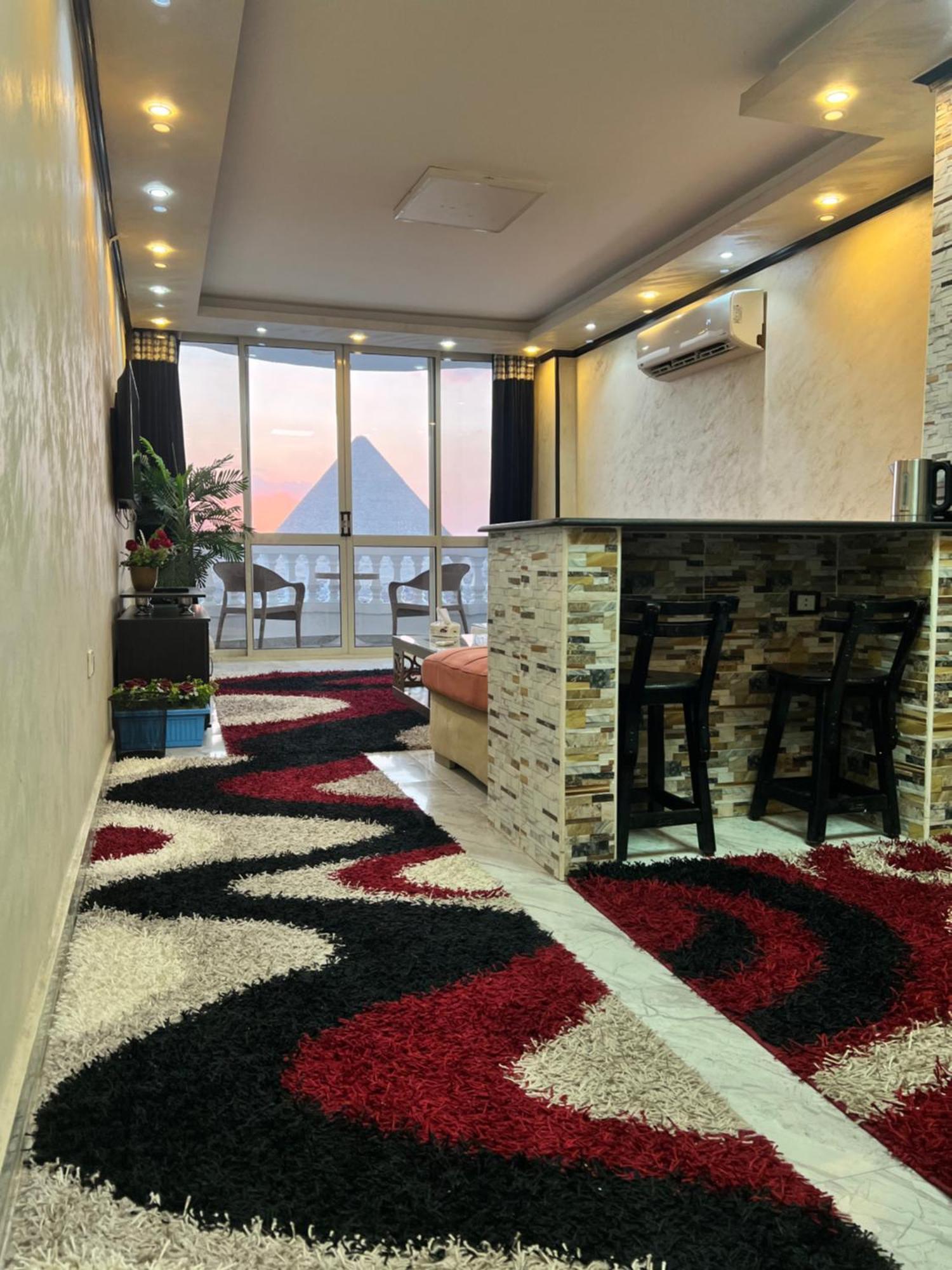 Apartmán Hi Pyramids Káhira Exteriér fotografie