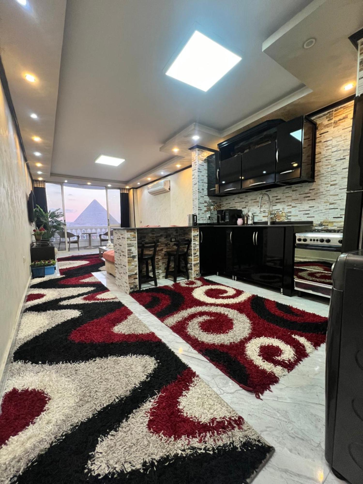 Apartmán Hi Pyramids Káhira Exteriér fotografie