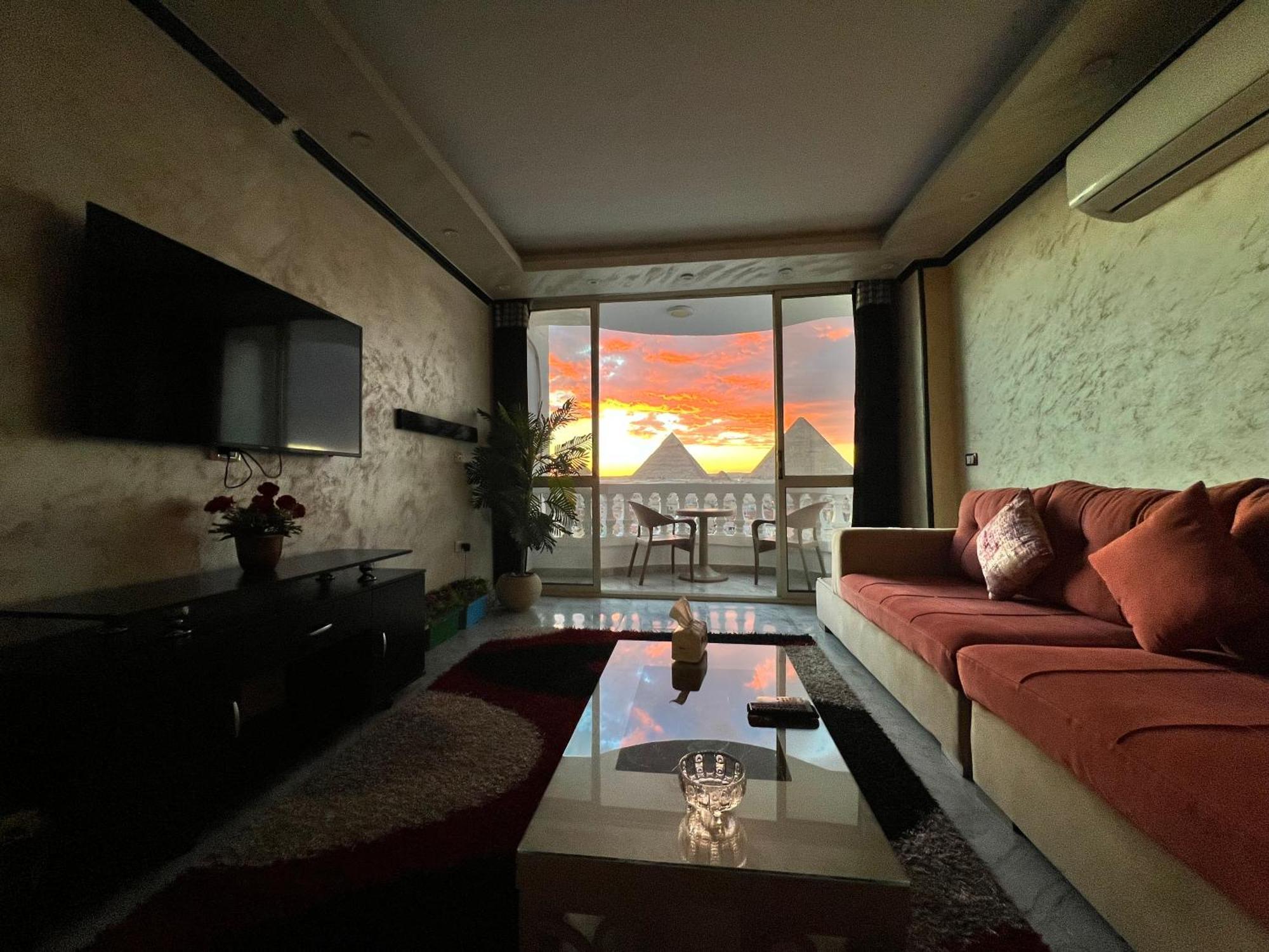 Apartmán Hi Pyramids Káhira Exteriér fotografie