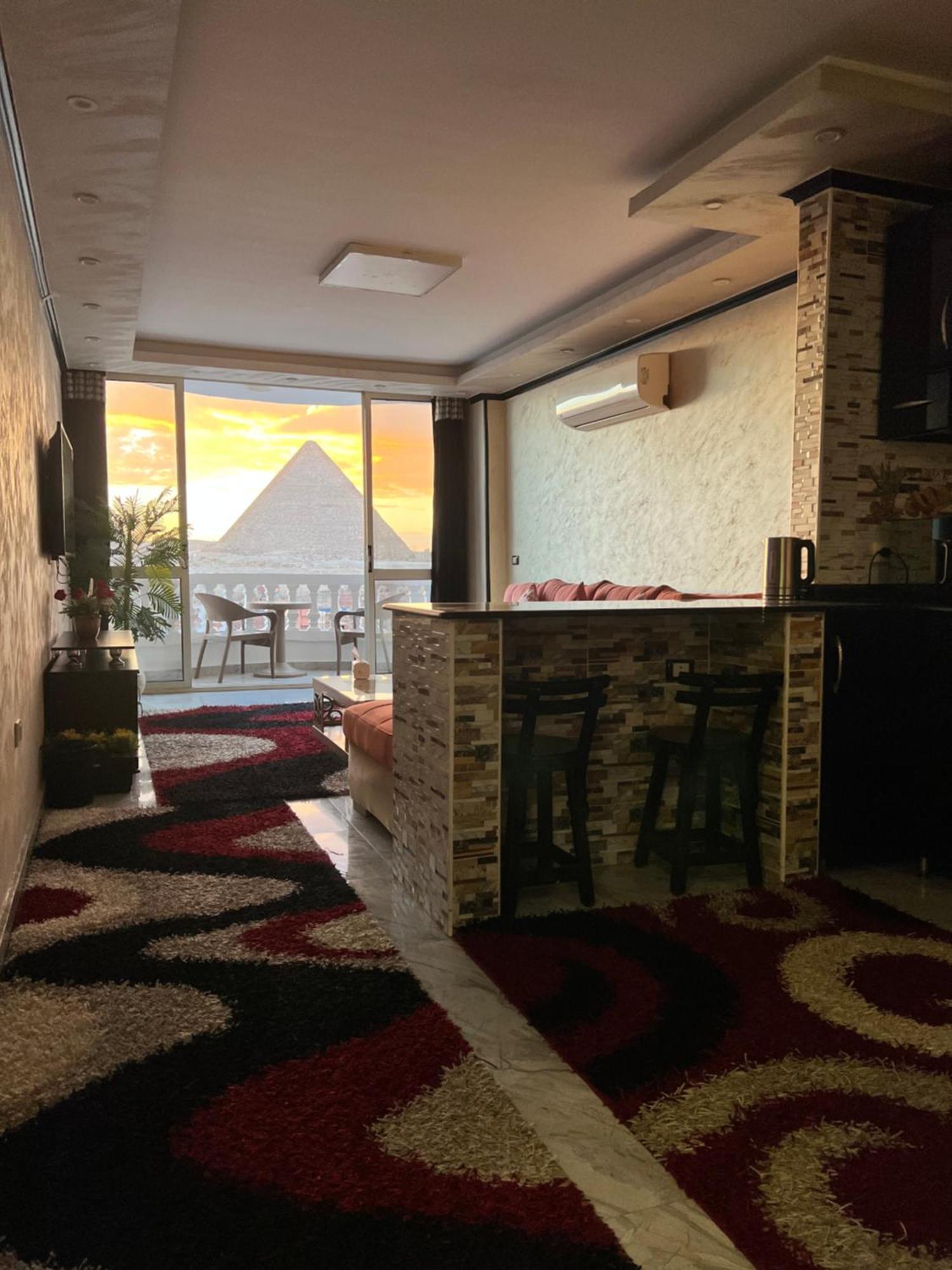 Apartmán Hi Pyramids Káhira Exteriér fotografie