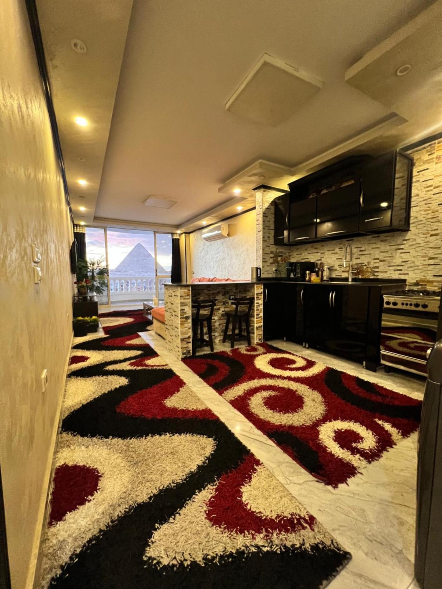 Apartmán Hi Pyramids Káhira Exteriér fotografie